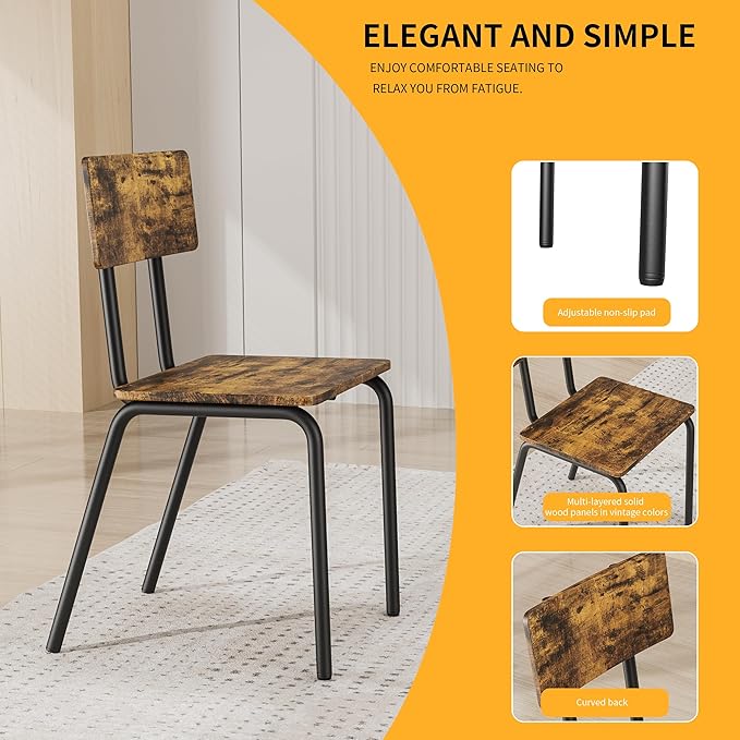 Ball & Cast 5 Pieces Dining Table Set - Image 7