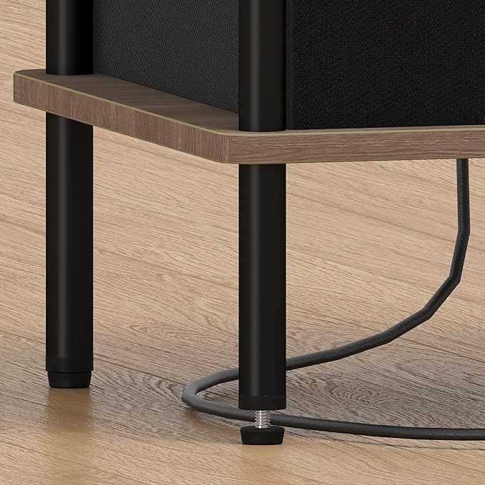 Small Side Table with Charging Station, End Table - Image 8