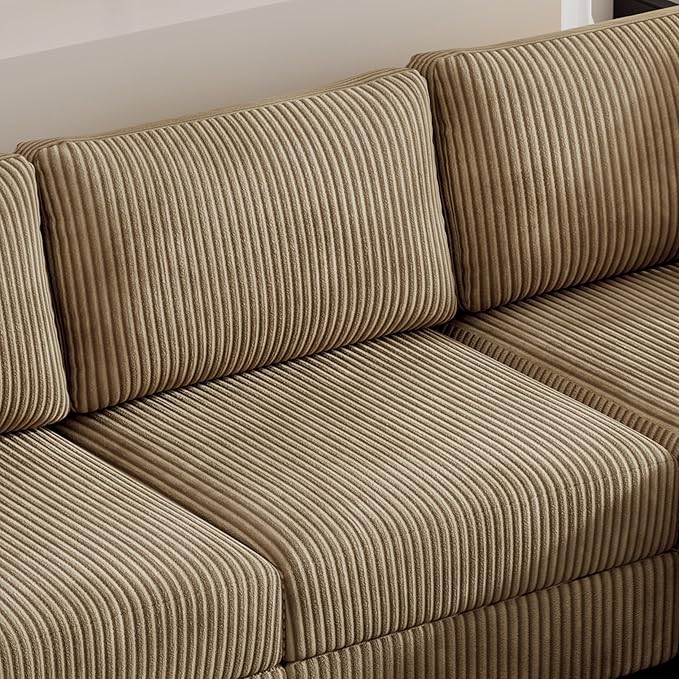 Oversized Symmetrical U Shaped Modular Sectional Sofa - Image 7