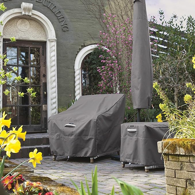Classic Accessories Ravenna Water-Resistant 88 Inch Rectangular/Oval Patio - Image 7