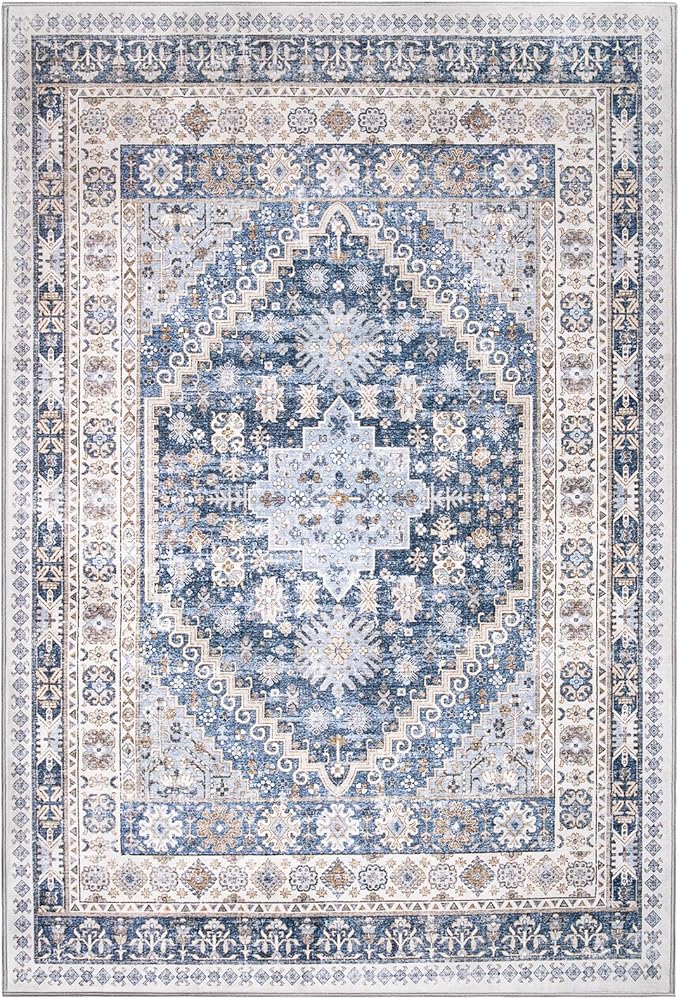 zesthome 12x15 Area Rugs, Large Washable Rug, Ultra-Thin Stain Resistant Rugs - Image 2