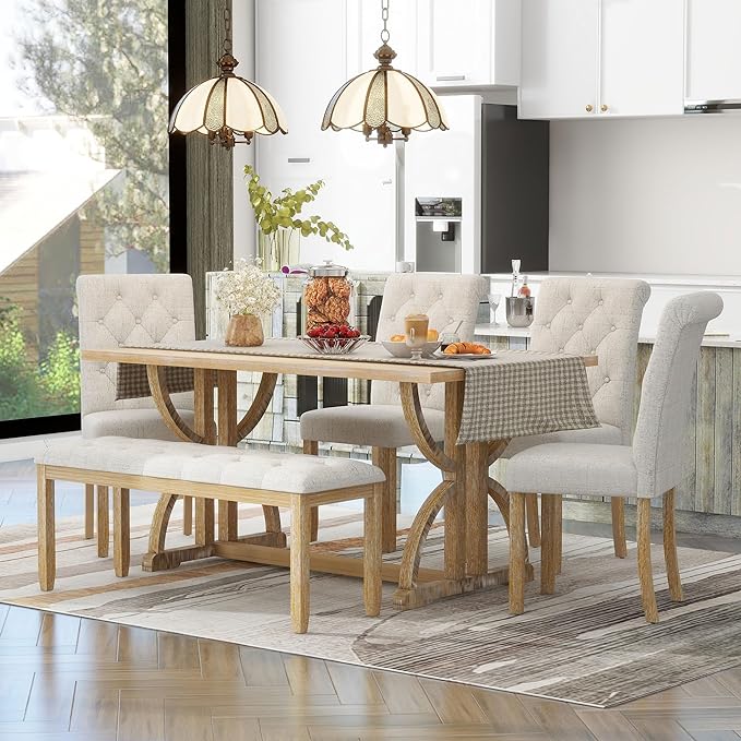 Ball & Cast 6-Piece Dining Table Set by BallCast