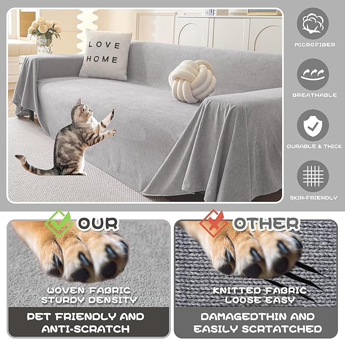 MYSKY HOME Couch Cover Sofa Covers - Image 3