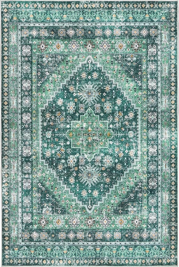 zesthome 8x10 Area Rugs for Living Room, Non-Slip Backing Washable Rugs - Image 2