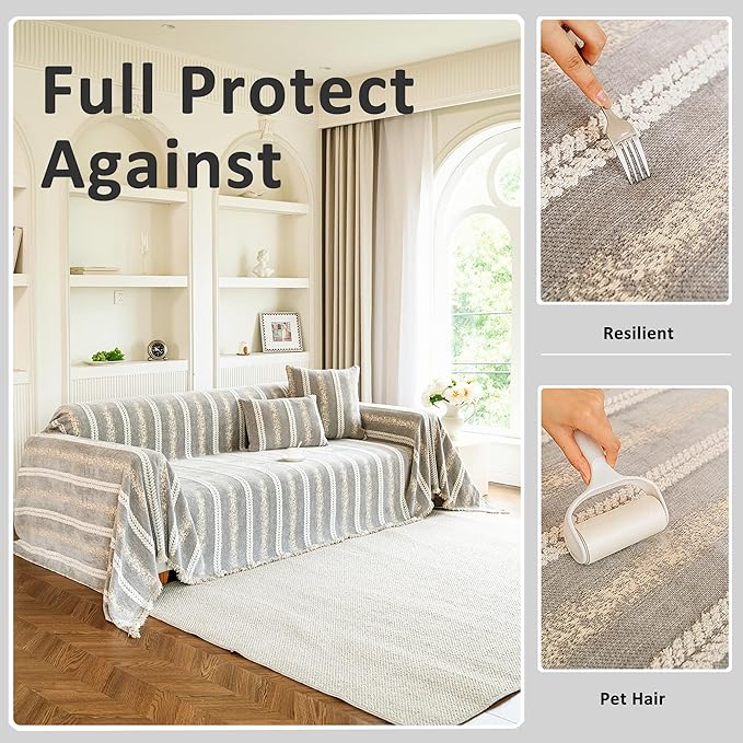 Couch Cover for Dogs Washable Sofa Cover, Sectional Couch Covers, Sofa Covers - Image 3