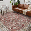 Washable Area Rug 8'x10' Boho Design Non-Shedding Non-Slip Easy Care Ideal by CHAMPLANT
