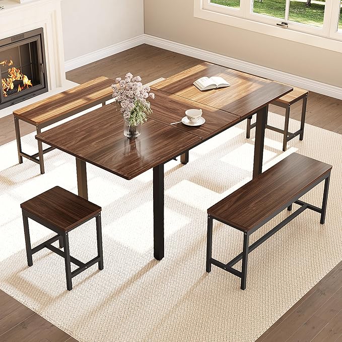 GarveeHome 5-Piece Dining Table Set - Image 8