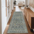 2X10 Area Rugs Machine Washable Rugs by BESBLEE