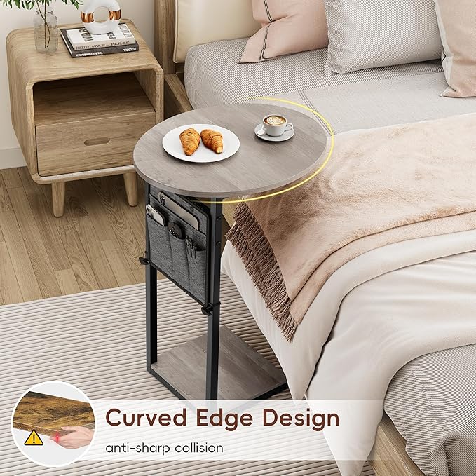 Vagusicc C Shaped End Table - Image 4