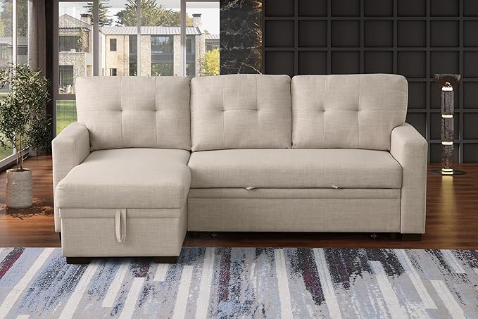 Devion Furniture Philly 4-in-1 Convertible L Shaped Couch - Image 7