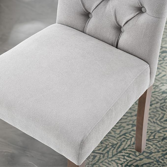 Tufted Upholstered Parsons Dining Chair - Image 7