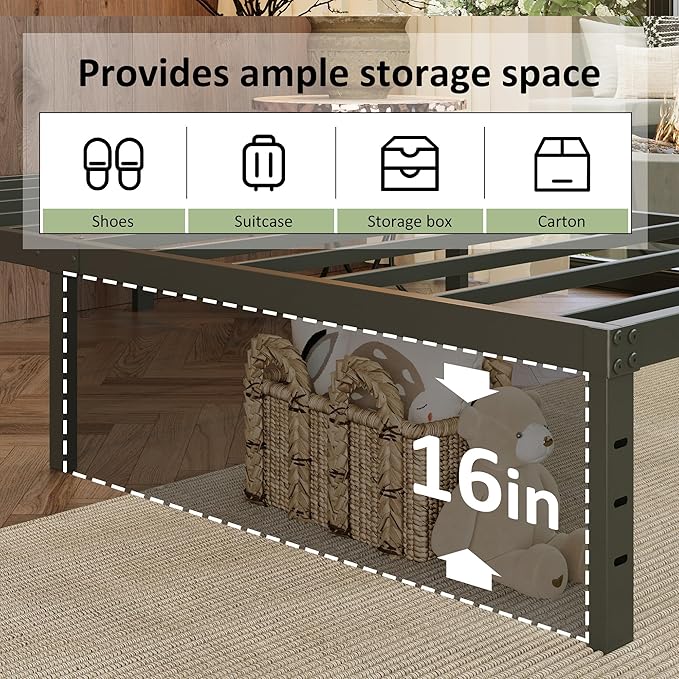 EMODA 18 Inch King Bed Frame - Image 3