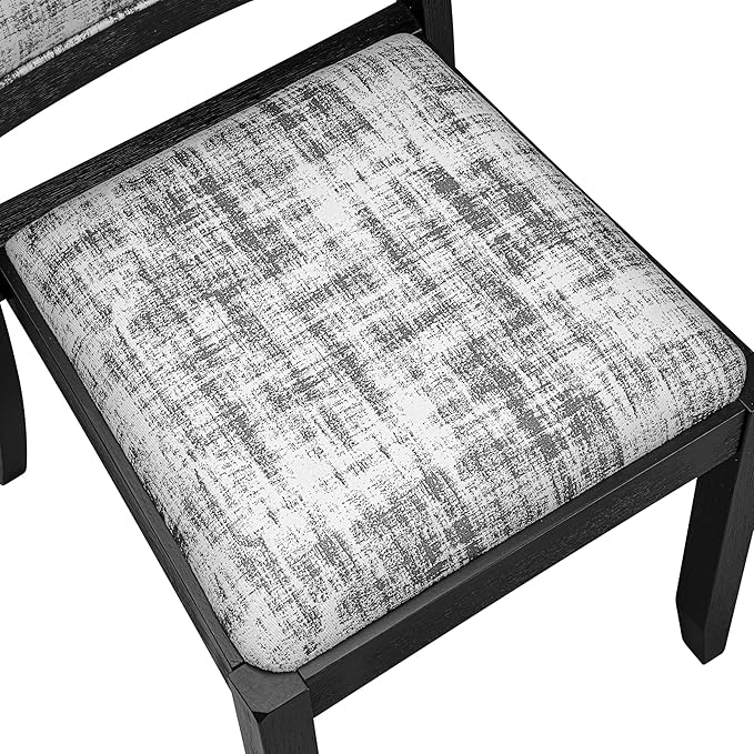 East West Furniture LGX29-BLK-30 -9 Piece Dining Set Includes a Rectangular - Image 16