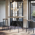 Lavish Home Set of 2 Counter-Height Bar Stools by LavishHomeCollection