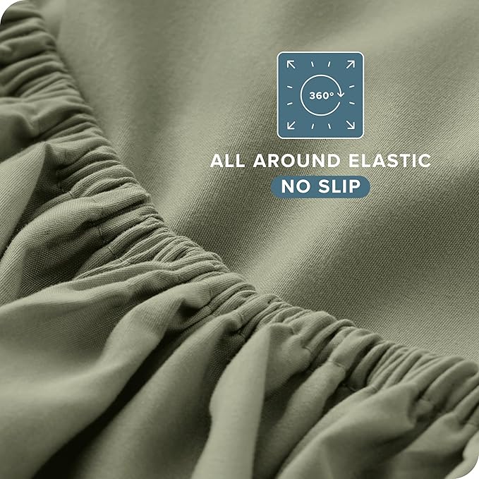 Bare Home Ultra-Soft Split Cal King Sheet Set - Image 7