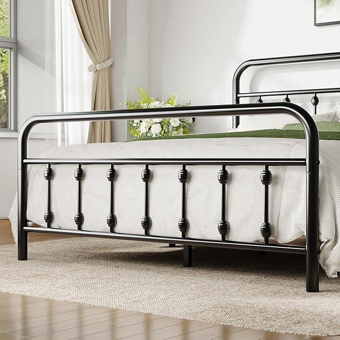 Allewie Queen Size Metal Platform Bed Frame - Image 5