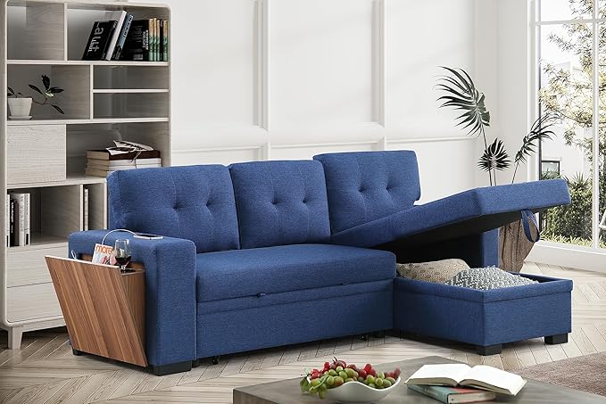 Devion Furniture Garisa 4-in-1 Convertible L Shaped Couch - Image 5