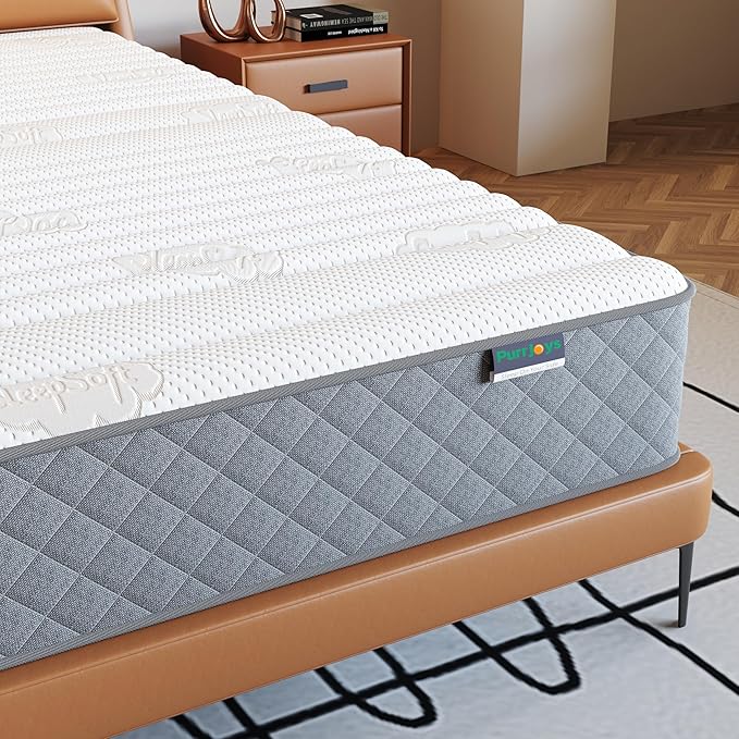 Firm Queen Mattress, 10 Inch Hybrid Queen Size Mattress in a Box - Image 4