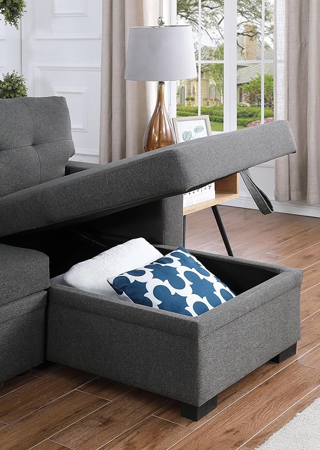 Devion Furniture Maison 4-in-1 Convertible L Shaped Couch - Image 10