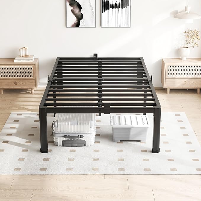 14 Inch Twin XL Bed Frame, 3500Lbs Heavy Duty Metal Platform - Image 9