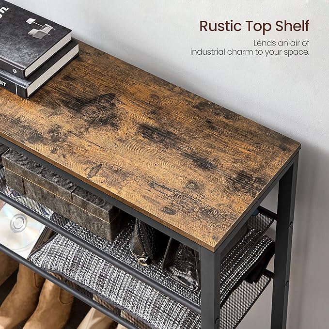 VASAGLE 8 Tier Shoe Rack, Shoe Organizer - Image 6