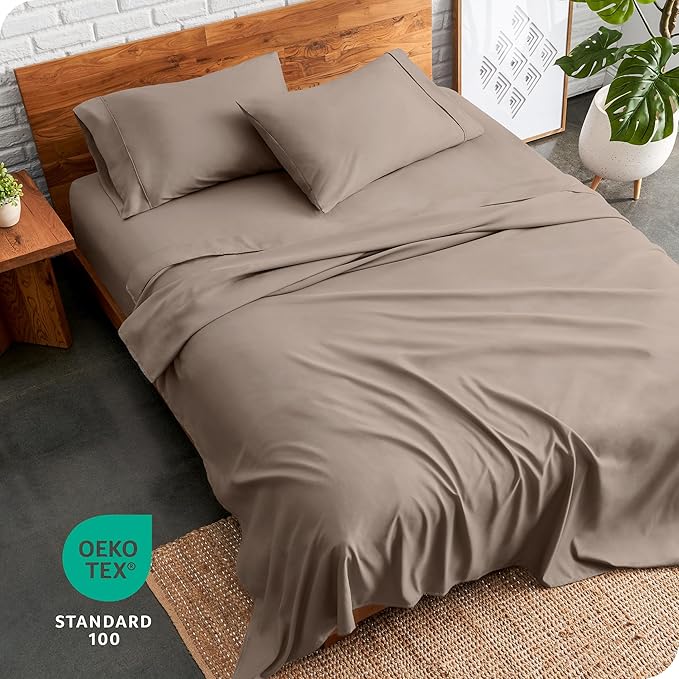 Bare Home Split Head Flex King Sheet Set - Image 8