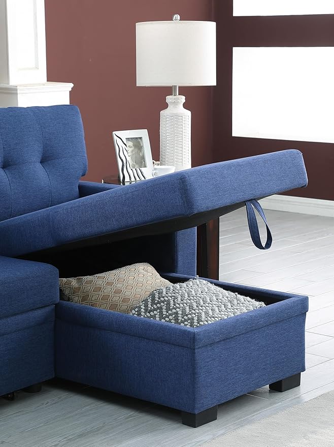 Devion Furniture Maison 4-in-1 Convertible L Shaped Couch - Image 8