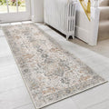 GENIMO 2x7 Area Rugs for Living Room, Machine Washable Non Slip Vintage Retro by GENIMO