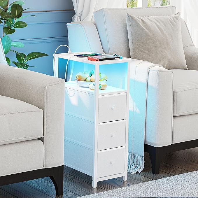 TUTOTAK Narrow LED Night Stand - Image 4