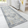 GENIMO Runner Rug 2x6, Machine Washable Runners, Non Slip Vintage Hallway by GENIMO