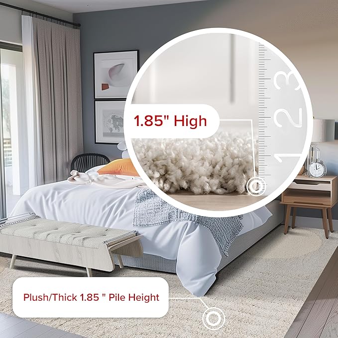 nuLOOM Gloria Abstract Shag Runner Rug - Image 5