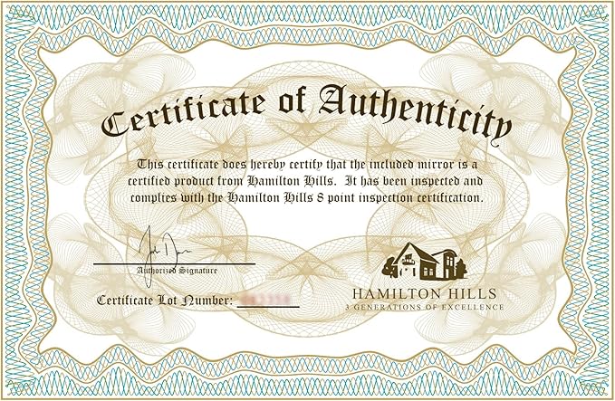 Hamilton Hills 22x30 inch Metal Silver Frame Bathroom Mirror - Image 6