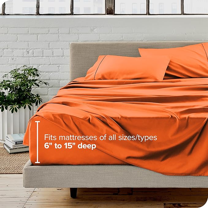Bare Home Split Head Flex King Sheet Set - Image 6