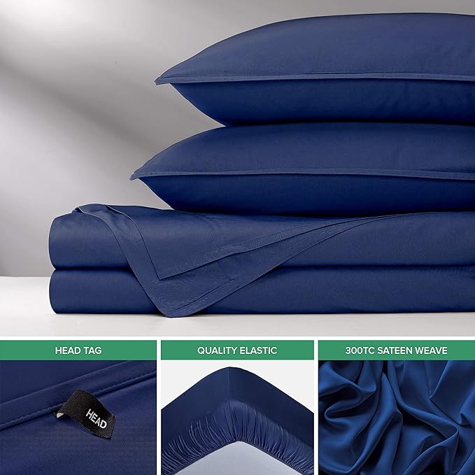 Queen Sheets by Pure Bamboo, Genuine 100% Organic Viscose Derived from Bamboo - Image 6