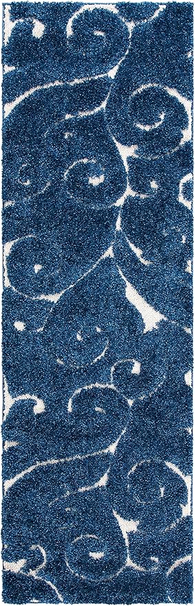 SAFAVIEH Florida Shag Collection Runner Rug - Image 3