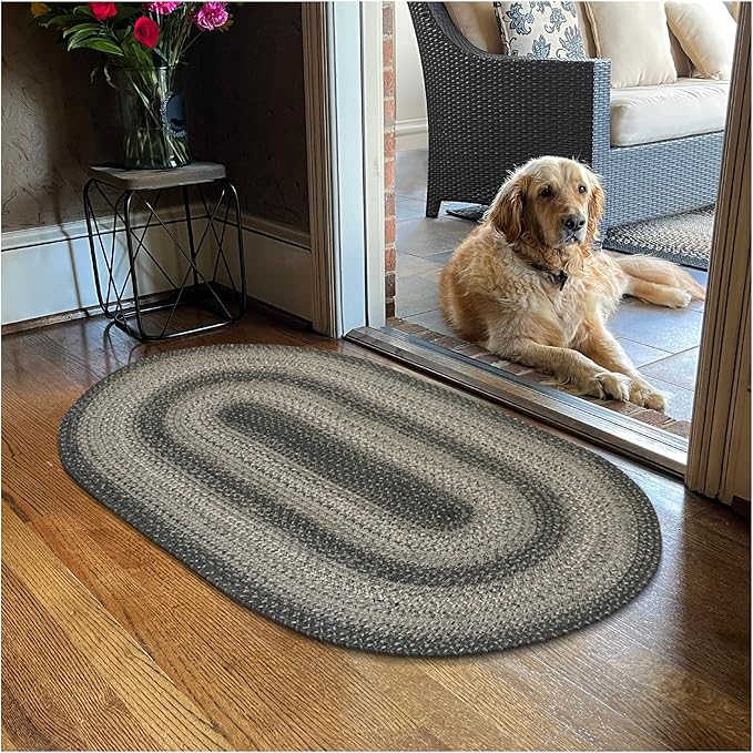 Flint Hill Jute Braided Rug 27x45 - Image 9