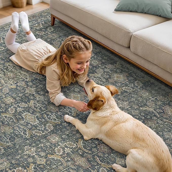 10X14 Area Rugs Machine Washable Rugs - Image 5