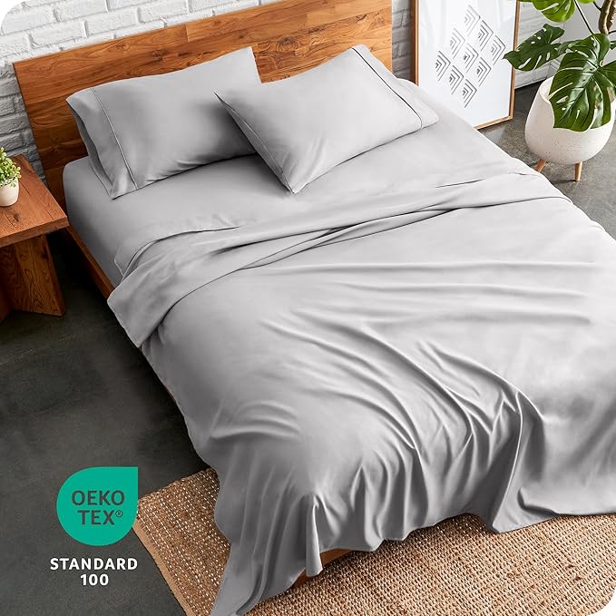 Bare Home Split California King Sheet Set - Image 8