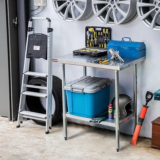 DuraSteel 30x36 Stainless Steel Work Table - Image 2