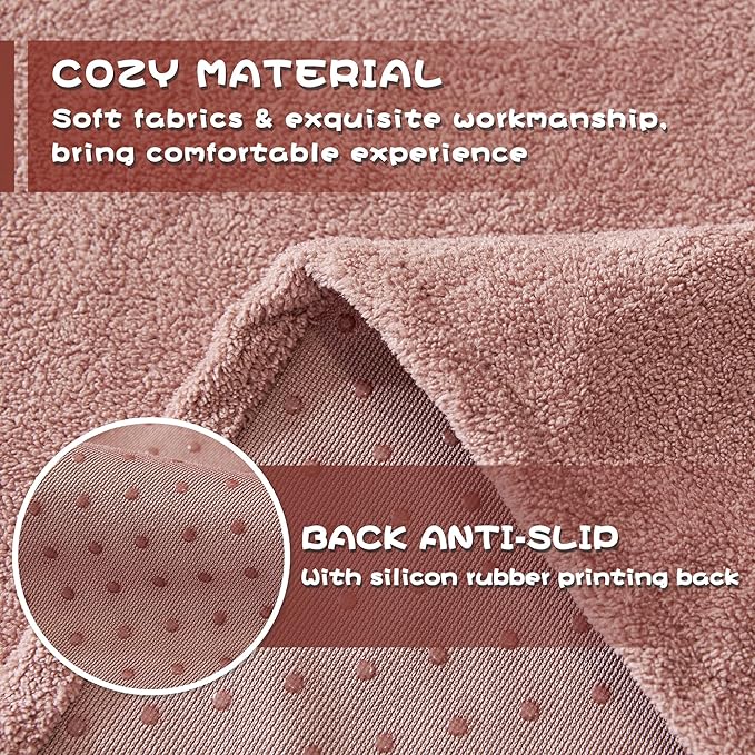 MYSKY HOME Pink Sofa Cover, Couch Covers - Image 5
