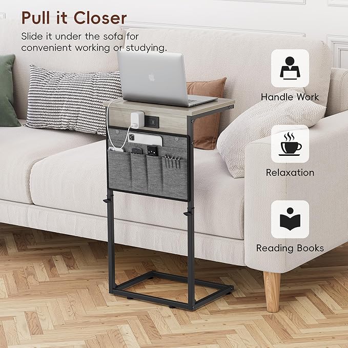 Vagusicc C Shaped End Table - Image 7