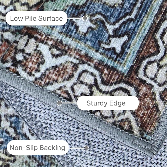 6X9 Area Rugs Machine Washable Rugs - Image 5