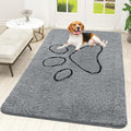 OLANLY Door Mat for Muddy Dog Paws 70x46, Ultra Absorbent Chenille Mud Doormat by OLANLY