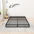6 Inch Full Size Bed Frame No Box Spring Needed, Heavy Duty Metal Platform Beds by Lutown-TeenHome