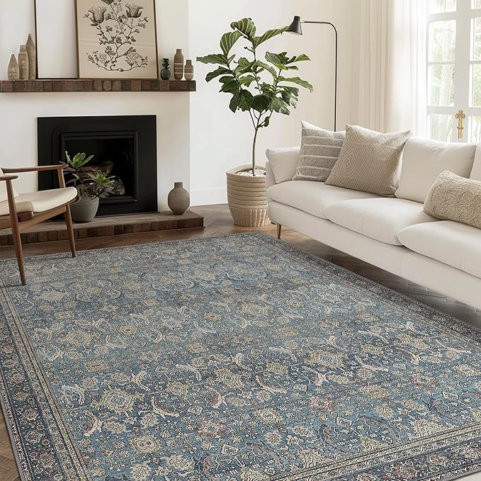 8X10 Area Rugs Machine Washable Rugs - Image 3