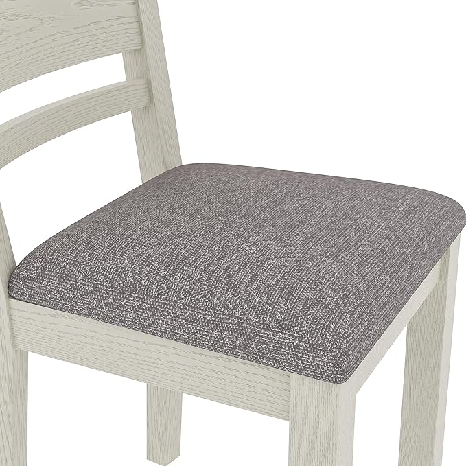Dining Chairs Set of 6, Solid Wood Farmhouse Chairs - Image 4