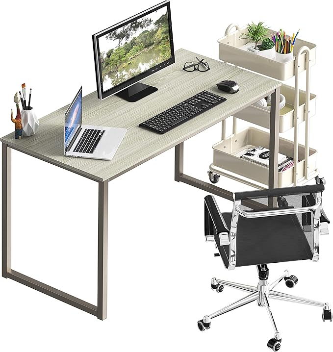 SHW Mission 48-Inch Home Office Computer Desk - Image 5