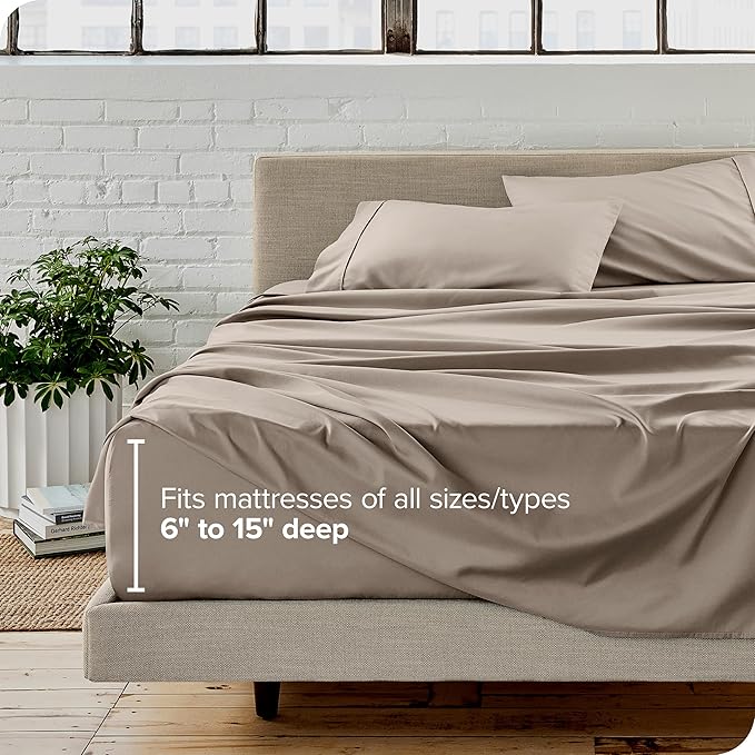 Bare Home California King Sheet Set - Image 5