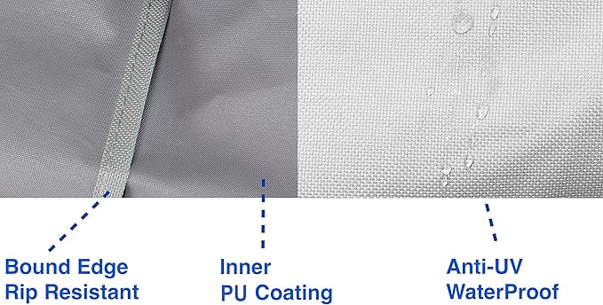 Simple Houseware Outdoor Patio Sectional Sofa Cover, Left-Facing - Image 5