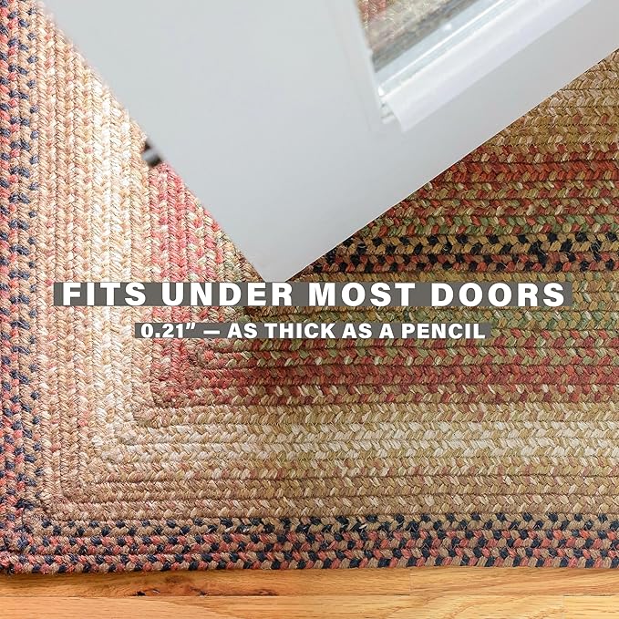 Homespice Gingerbread Brown Jute Braided Rug 5x8' - Image 6